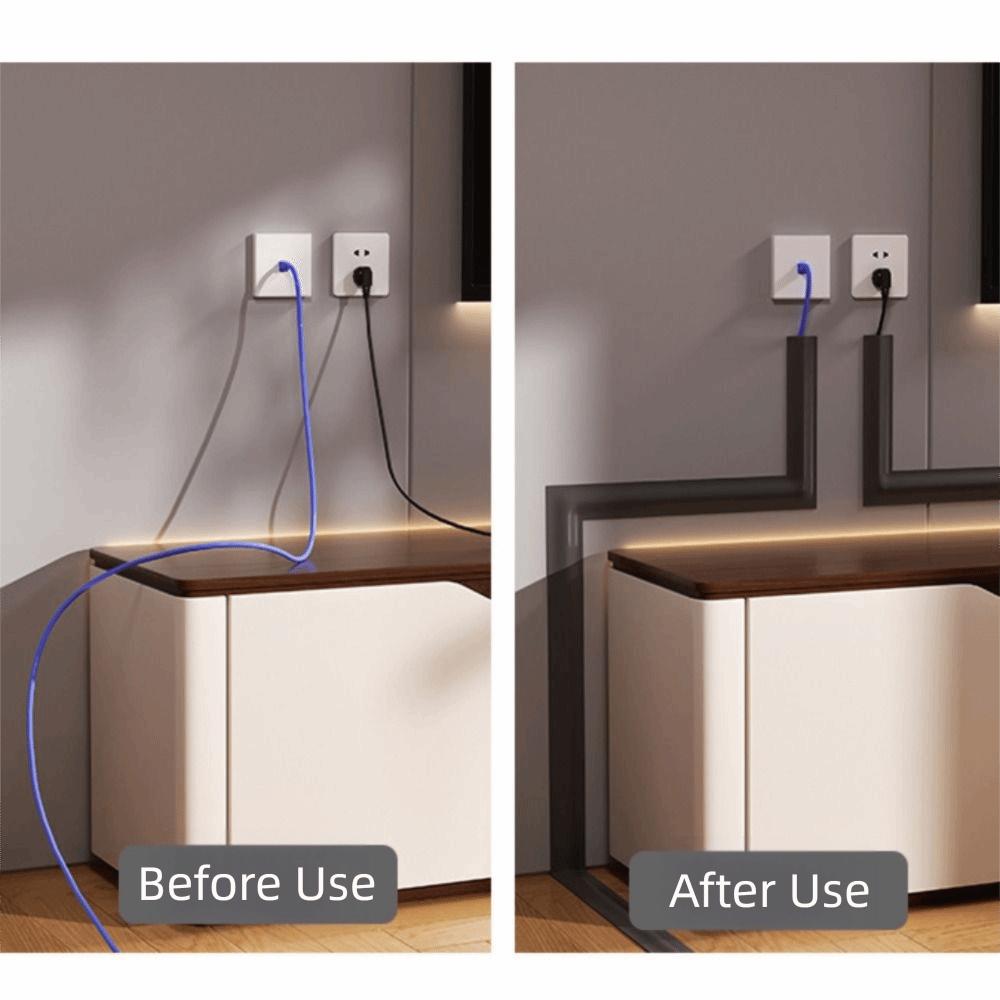 High Quality Soft Cord Cover PVC Durable Floor Cable Cover Flexible Cable Management Wire Cover Floor