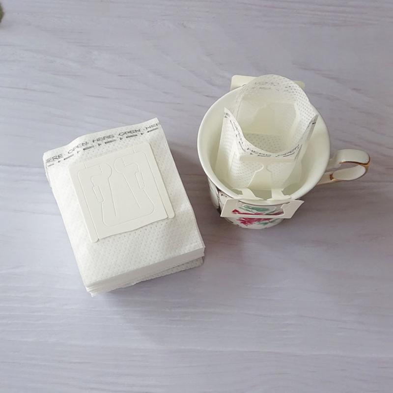 10/25/50/100 Bucăți Pachet de Hârtie pentru Cafea Drip De Unică Folosință Pungi Filtru Cafea Portabile cu Urechi Suspendate Accesorii Cafea Espresso Instrument pentru Ceai