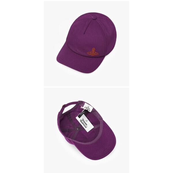 Vivienne Westwood Orb Logo Embroidered Cap 81020019 W00kt I406ol