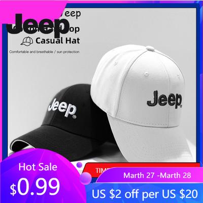 Pro Jeep 1 ks Pro Jeep Auto Znak Vyšívání Snapback Baseballová čepice Jaro a Podzim Venkovní Prodyšná Nastavitelná Ležérní klobouk