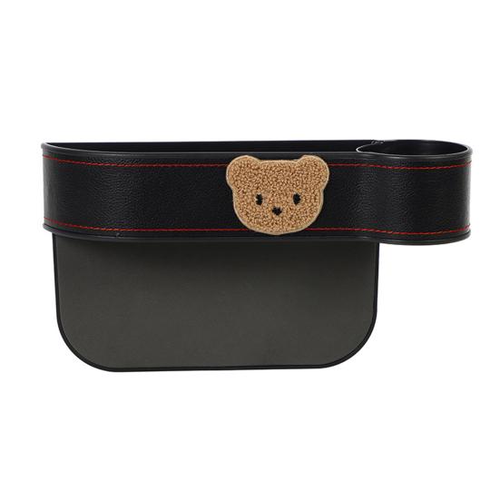 Gap Clip Box Car štěrbinový úložný box Cartoon Bear Roztomilý úložný box do interiéru auta