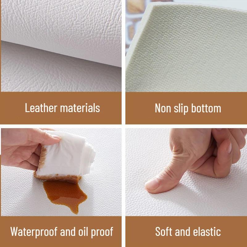 Wabi-sabi Wind Living Room Carpets Home Decoration Waterproof Balcony Leather Carpet Kitchen PVC Oil-proof Rug Entrance Door Mat