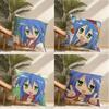 Lucky SStar ANIME Pillow Case Pillowcase Doublesided Printed Sofa Cushion Bedroom Headboard Pillow