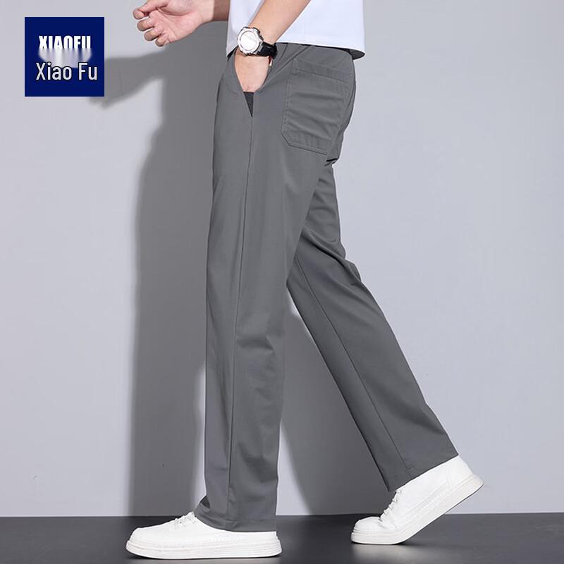 Men s Straight-Leg Quick-Dry Casual Pants 32