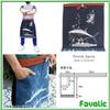 Kurashiki Denim Made in for Liquor Rice and Features a auspicious pattern for Wish and a Rich Quick Stylish denim from Favolic Wish Apron, Japan,