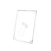 Clear Acrylic Photo Frame Sizes 6 7 8inch Magnetic Closure Sturdy Desktop Display Stand Quick and Easy Picture Swapping