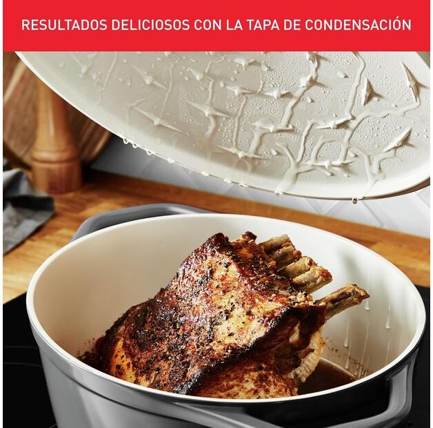 Tefal Oval Roasting Pan 30×23 Cm 5.7 L (E25589)