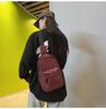 Charming choice! Oily leather large-capacity backpack, Korean version of fashion interprets the new style of women's commuting