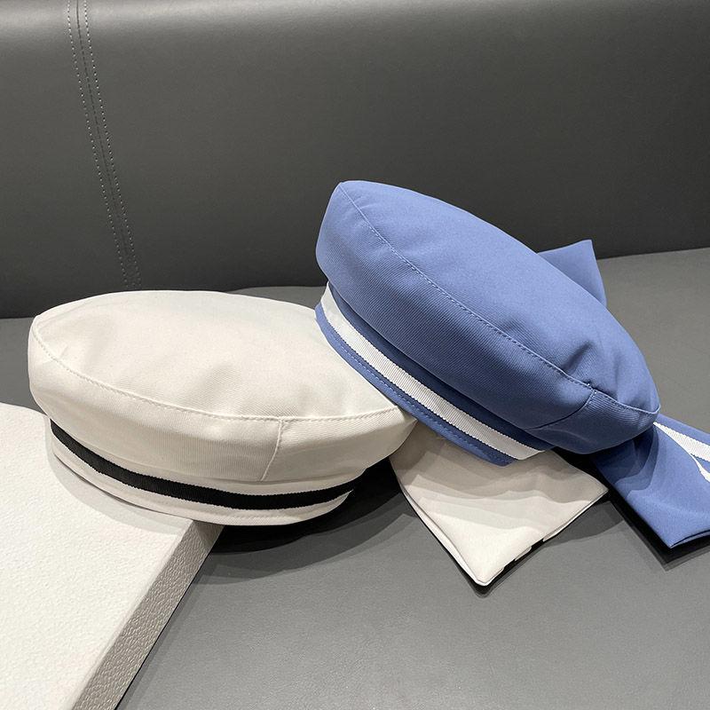 Matrosenmütze für Damen, japanischer College-Stil, süße schöne Baskenmütze, Frühling, Sommer, Vintage-Trend, Straßenmalermütze für Mädchen