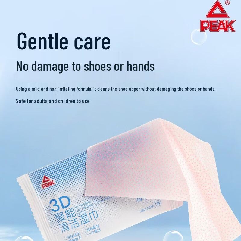 PEAK 3D Sneaker & White Shoe Cleaning Wipes