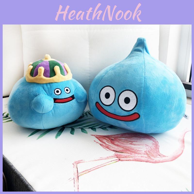 Skwell Enix Dragon Quest Lächelnder Tonkönig Plüschtier Weich und Bequem für Heimdeko und Stressabbau