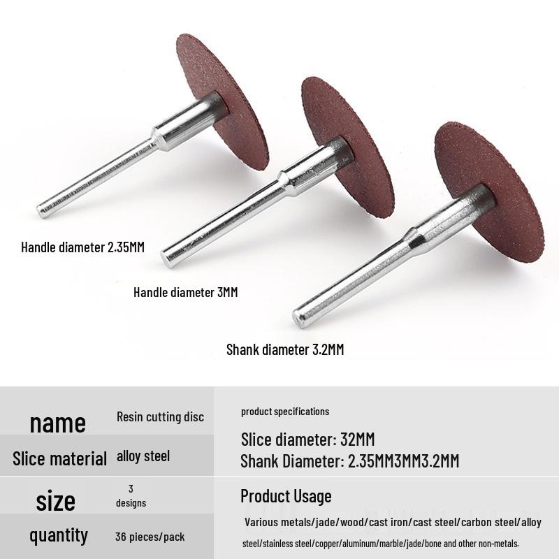 Ultra-Thin Double Mesh Resin Cutting Disc for Electric Grinders - Ideal for Jade and Metal Grinding