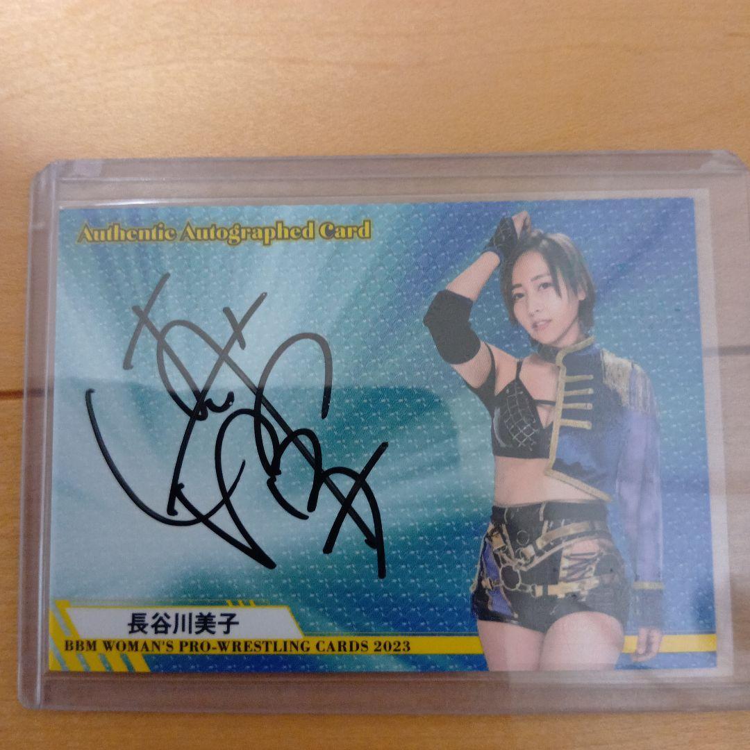 BBM Women s Pro Wrestling Yoshiko Hasegawa Autographed Card 2023