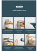 Barrier-Free Folding Toilet Armrest for Disabled & Elderly - ABS Bathroom Shower Commode Handrail