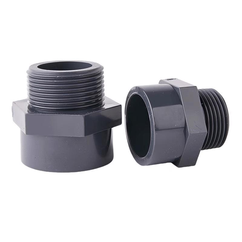 Lixian PVC Male Thread Straight Connector