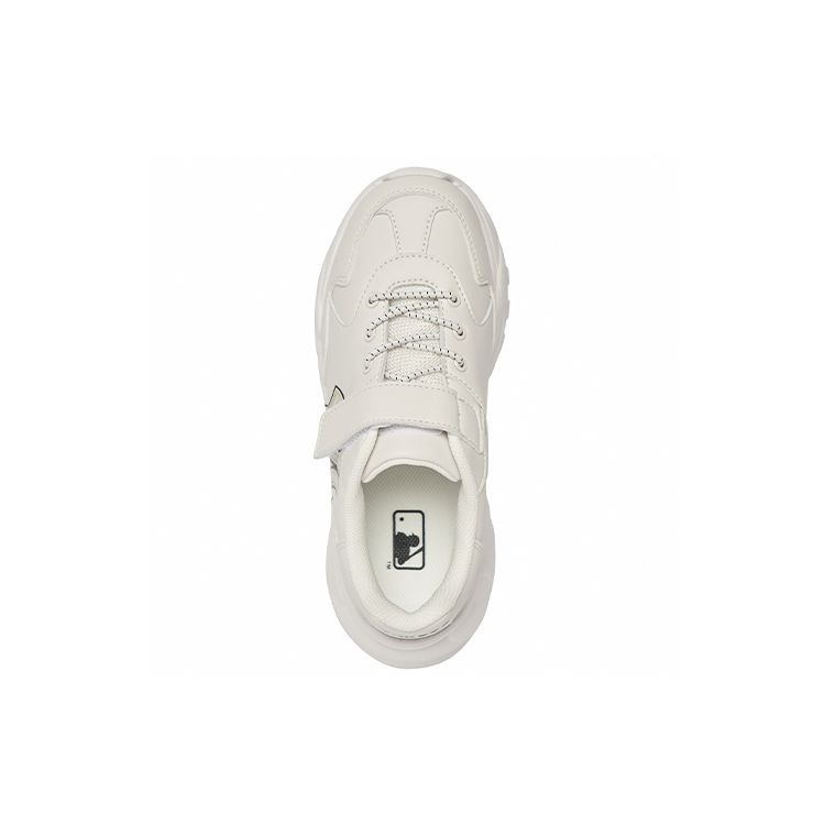 MLB Big Ball Chunky Non-Slip Wear-Resistant Low-Top Casual Shoes Kids Sneakers 7ASHCB12N-50WHS
