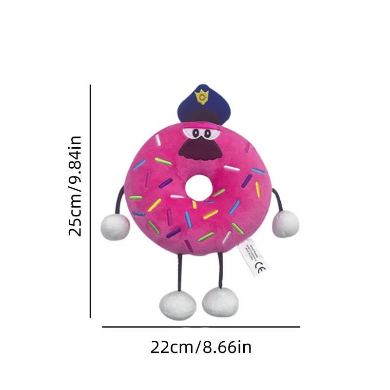 Shovelware Brain Game Plush Toy In Sweet Donut Shape For Kids