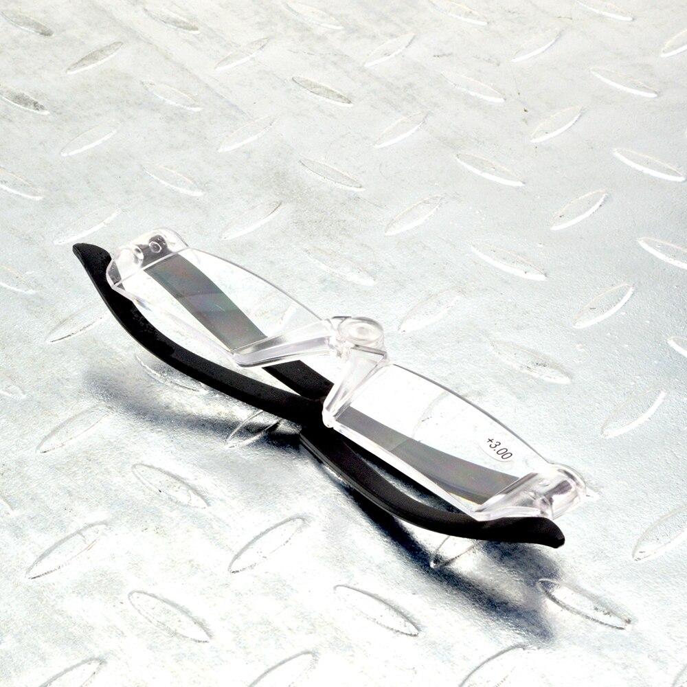 Men Women Transparent Fold Portable Rimless Antireflective Frameless Multilayer Coating Limited Reading Glasses +1 to +4