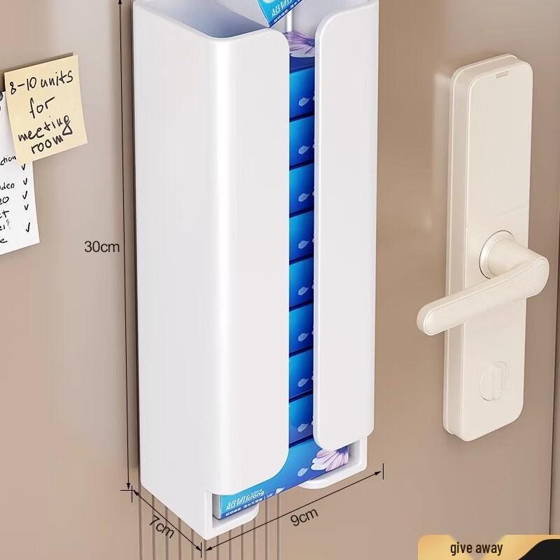 Handun Magnetic Entryway Storage Rack with Hooks