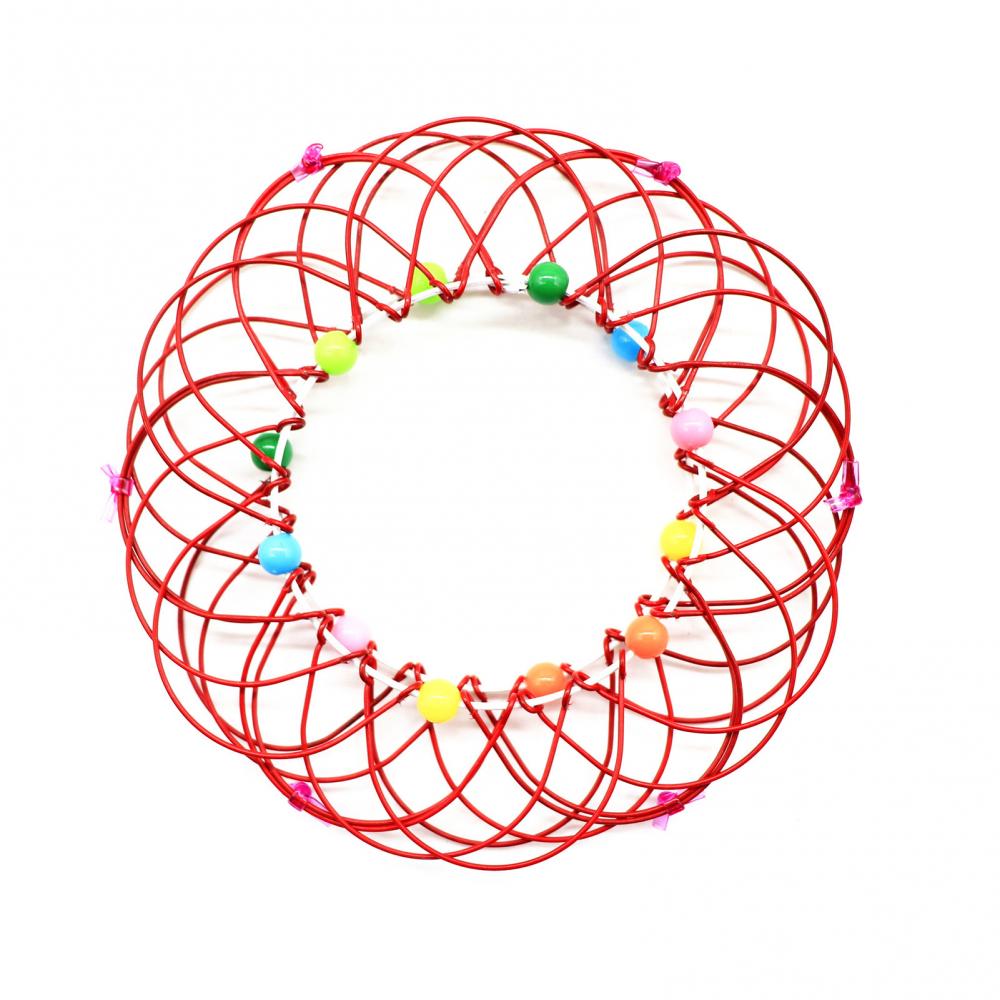 Kids Mandala Antistress Toy Adjustable Thirty-Six Variable Variety Flower Basket Iron Loop Children's Puzzle Decompression Toy