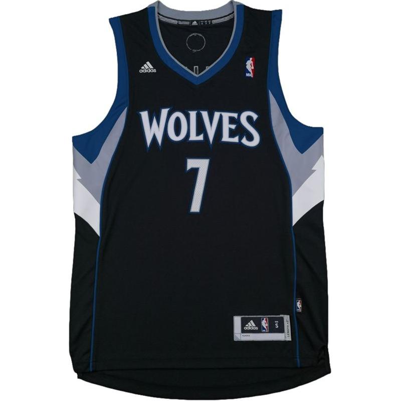 Adidas X NBA Minnesota Timberwolves Swingman Fan Edition Basketball Jersey Men jersey Black 7912A-3A7-K91517