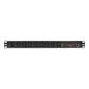 LogiLink IP PDU Control Unit Unité De Distribution Secteur (rack-montable) CA 110-240 V Ethernet Entrée : IEC 60320 C20…
