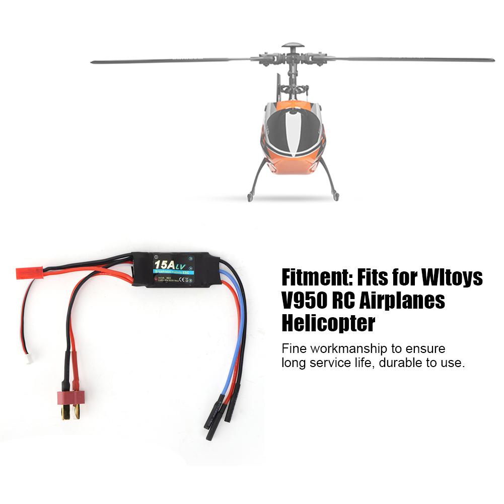 15A Speed Controller Replacement Fits for Wltoys V950 RC Airplanes Helicopter