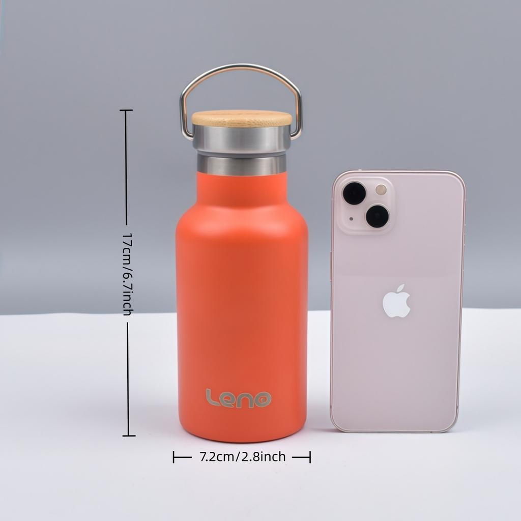 350ml Stainless Steel Sport Water Bottle Double Wall Vacuum Insulated Bottle Metal water Tumbler Portable Thermos Bottle