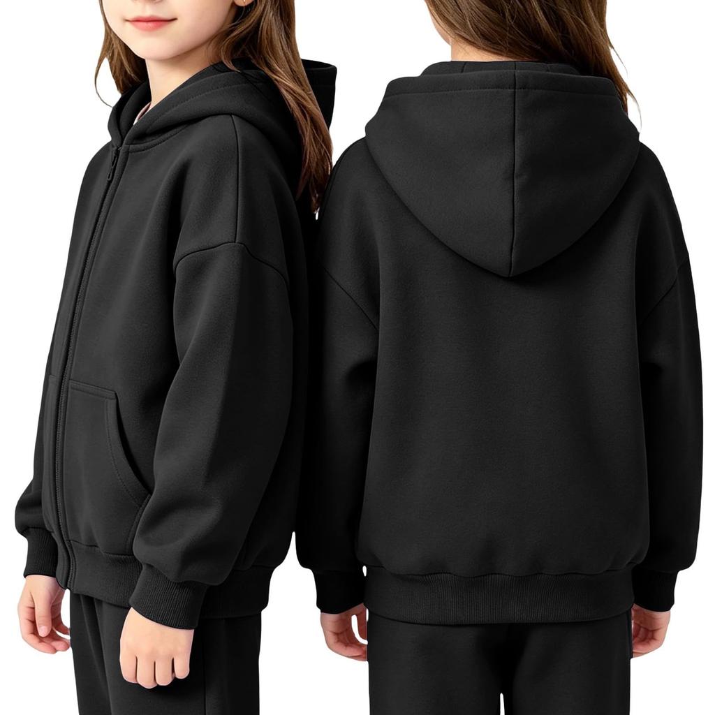 Boys and Girls Long Sleeve Color Sweatshirt Casual Comfort Pullover for Everyday Wear