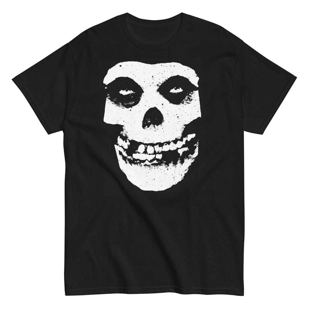 MerchMoment Misfits Large Skull T-Shirt T-Shirt Black New