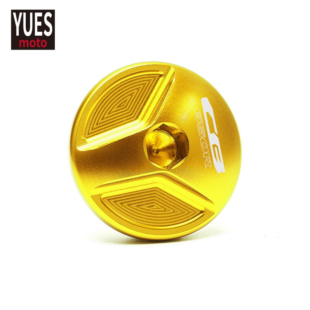 Motorcycle Accessories M20*2.5 Engine Oil Filter Cup Plug Cover Screw For Honda CB 650R CBR 650R CB650R CBR650R 2018-