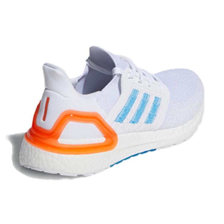 New Adidas Ultraboost 20 Primeblue 'White Blue' FY3458