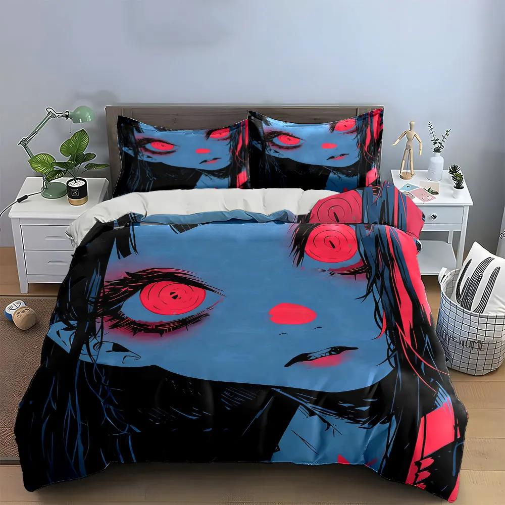 "Stylish Gothic Three-Piece Decor Set" Soft Comfortable Duvet Cover Bedding Set Included 1*Duvet Cover & 2*Pillowcases gift