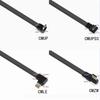 45W 90 Degree Elbow USB C Type C Cable Type C To USB C Male Fast Charging Data Cord for Laptop PC Phone Laptop