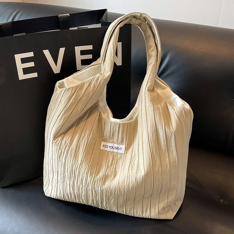 

Korean Style Fall and Winter Lazy Relaxed Feeling Casual Cloth Shoulder Bag Khaki