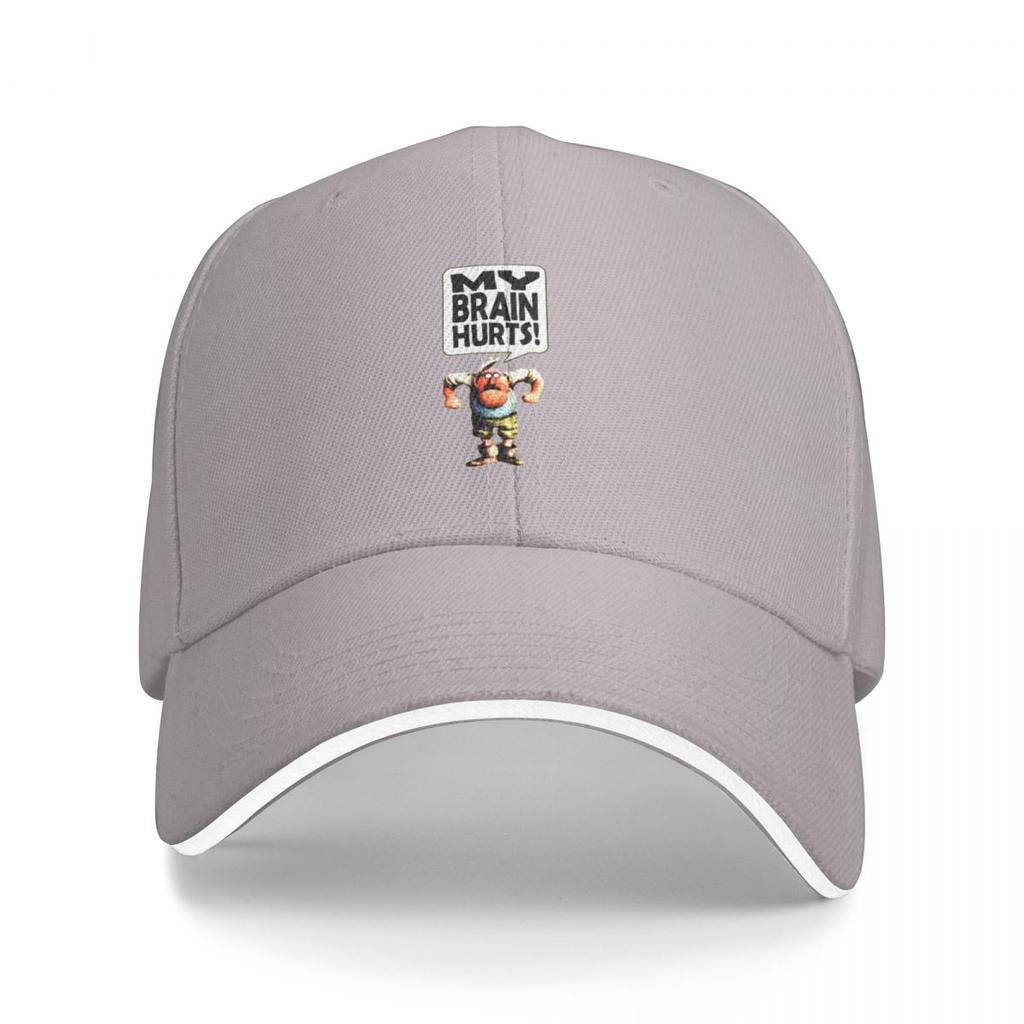 Mr Gumby - My Brain Hurts Baseball Cap Rave Sun Hat For Children Military Tactical Cap Hat For Man Women'S