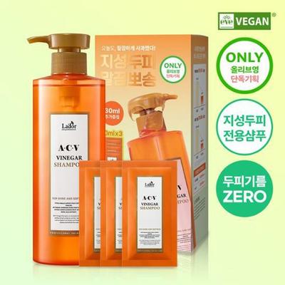 L'ador ACV octový šampon sada 430 ml (+30 ml)