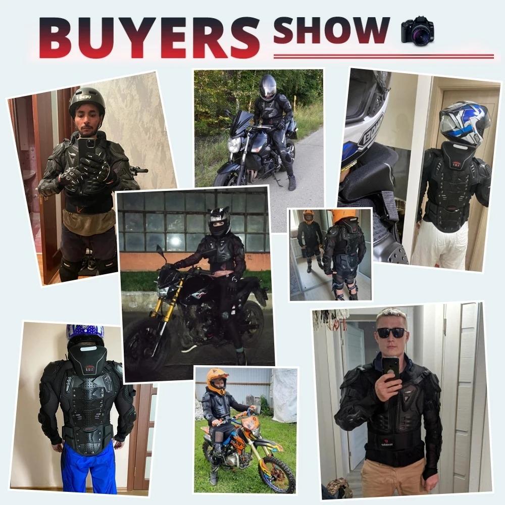 VEMAR Chaqueta Protectora de Armadura para Motocicleta Soporte Corporal Brace ATV MTB Motocross Equipo de Protección Protector Pecho Espalda del Conductor Protección