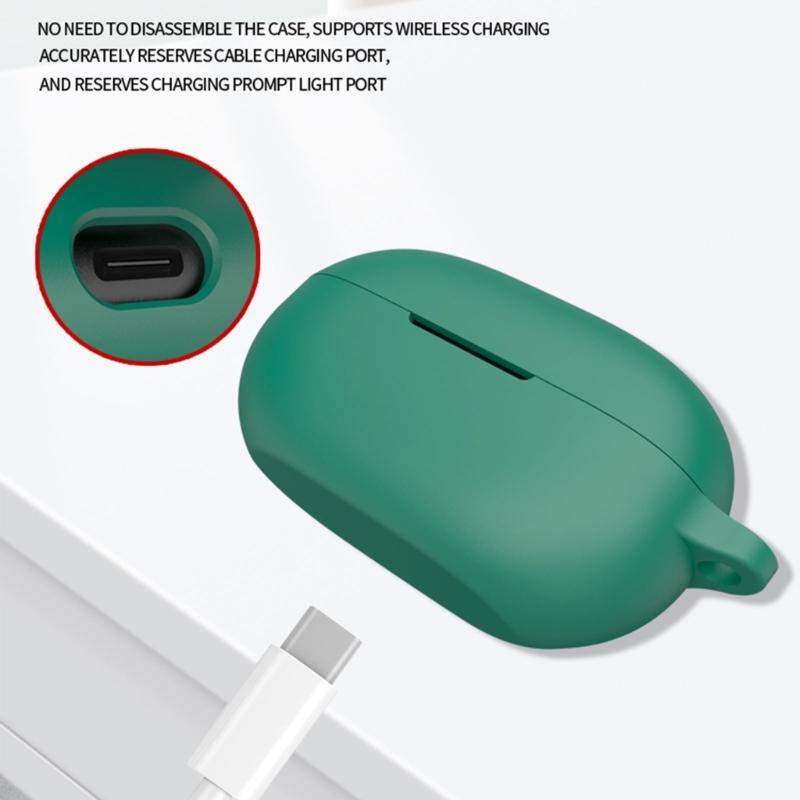 Protective Case for Buds Headphones Accessory Dustproof Silicone Case Cover Waterproof