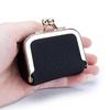 Mini Genuine Leather Kiss-Lock Jewelry Bag - Cowhide Earring, Necklace, and Ring Accessory Box for Women