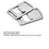 2Pcs Bottle Opener Labor-saving Stainless Steel Outdoor Camping Webbing Buckle Design Bottle Opener Kitchen Tool