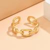 Adjustable Stainless Steel Chain Ring – Personalized & Versatile INS Style