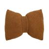 BUYNOW 1PC Solid ColorPlush Bow Pillow with Filling Minimalist Korean-style ins LivingRoom Sofa Cushion Cover Home Bedroom Decor