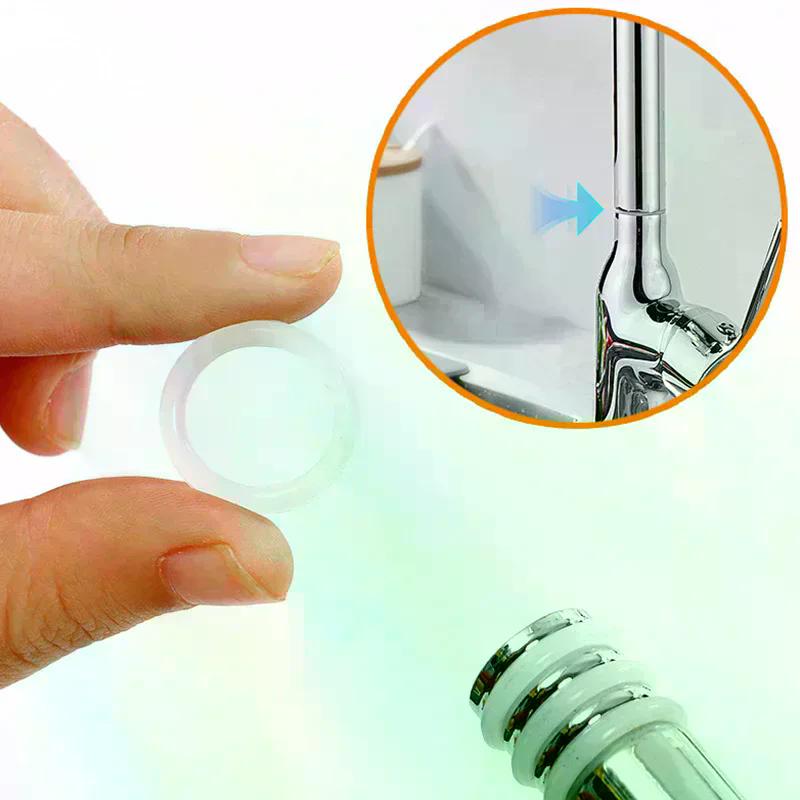 Silicone O-Ring Seal For Faucet Repair Kitchen Bathroom Shower 4/6 Split Pad Ring Multi Sizes Sealing Ring Spacer Plumbing Parts