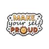 Small Steps Are Also Progress Enamel Pins Inspirational Phrases Brooches Lapel Badge Cartoon Motivation Jewelry Gift for Friends