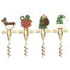 Christmas Wine Bottle Opener Bear Puppy Hat Gift Shape Grape Screw Corkscrew Christmas Gift