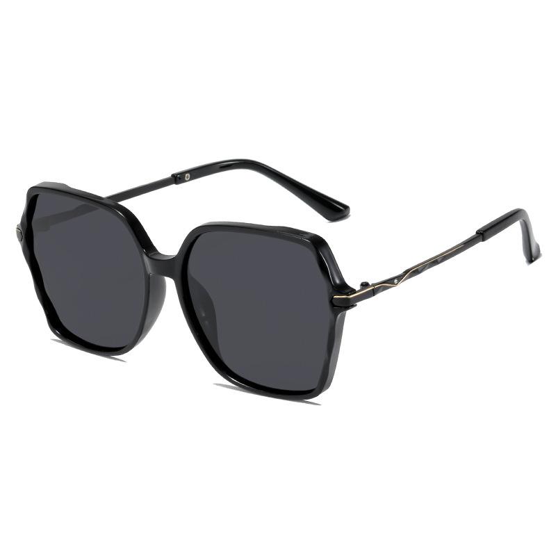 Sunglasses Women S Trendy Women S Sunglasses Fashion Street Photography Big Face Thin Polarized Glasses Polarized lenses