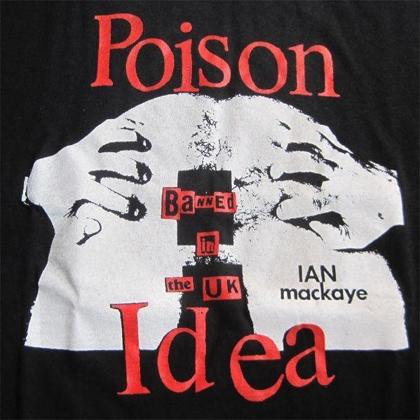 POISON IDEA Band UK Tour Shirt Classic Black Unisex S-5XL IM1066 Unisex T-Shirt XXXL