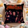 Cool JJudas Priest Band Pillow Case Pattern Printed Pillowcase for Living Room Sofa Cushion Cover  Bedroom Decor
