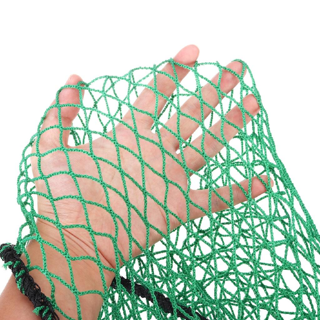 Golf Training Net PE Heavy Duty Impact Mesh Mesh Straps Easy To Fasten 3 Square Rope Edge Net 4 Side Meters Net